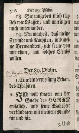316-330, Der 89. Psalm. - Der 90. Psalm.