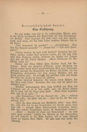 Dreiundfünfzigstes Kapitel. Eine Entführung