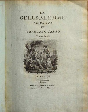 Gerusalemme liberata, 1