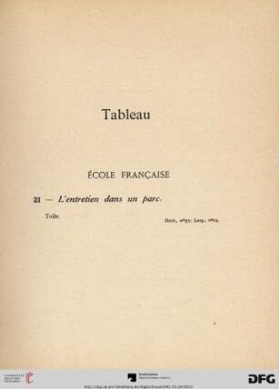 Tableau (Nr.21)