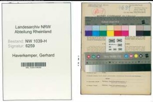 Entnazifizierung Gerhard Haverkemper , geb. 02.05.1896 (Geschaeftsfuehrer)