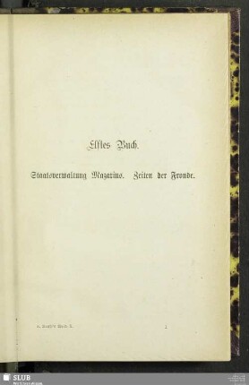 Elftes Buch. Staatsverwaltung Mazarins. Zeiten der Fronde