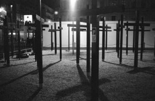 In Berlin-Mitte am Checkpoint Charlie