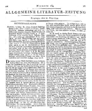 Büsching, A. F.: Erdbeschreibung. 7. Aufl. T. 5-11. Hamburg: Bohn 1789-92