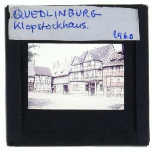 Quedlinburg, Klopstockhaus