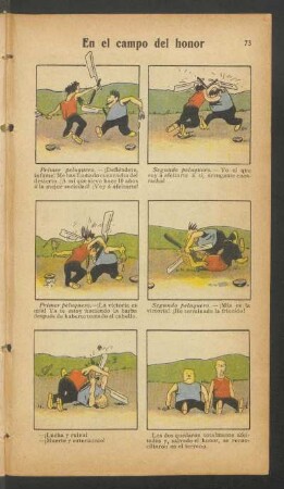 En el campo del honor - [Cómic]