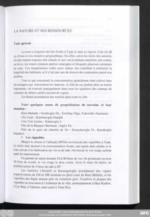 La Nature Et Ses Ressources
