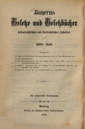 Das Hypothekengesetz : nebst Prioritätsordnung, Vollzugsinstruktionen und Formularien für das Königreich Bayern