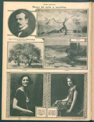 Notas de arte y sociales [Fotografías]