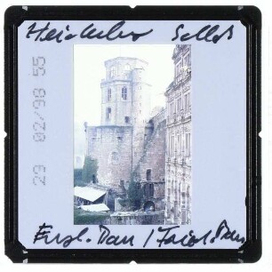 Heidelberg, Schloss,Heidelberg, Schloss, Friedrichsbau