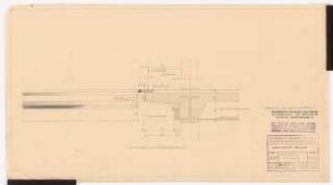 Schauspielhaus, Bochum: Zuschauerhaus: Schnitt Foyergesims 1:10