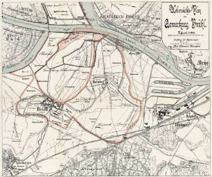 Uebersichts-Plan der Gemarkung Brühl