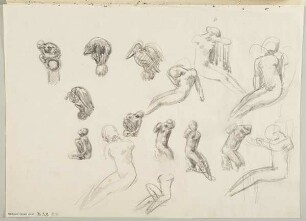 Figuren- und Tierskizzen