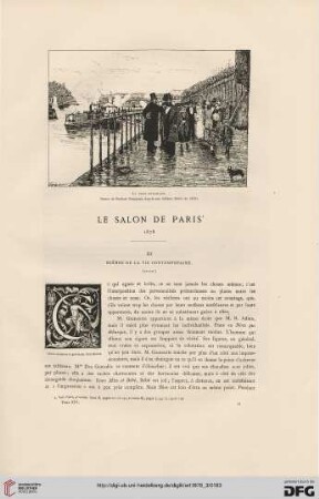 4: Le Salon de Paris 1878, [6] : scènes de la vie contemporaine