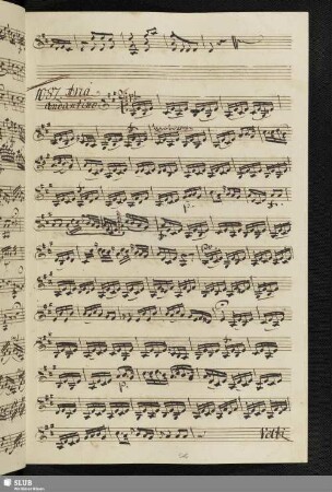 1087. Aria: Alza gl'occhi chi e quella mira / Naumann, J.G.