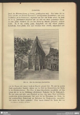Chor der ehemaligen Paulinerkirche