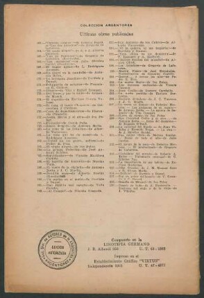 Colección Argentores - Últimas obras publicadas