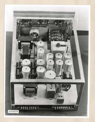 Hochspannungs-Kathodenstrahloszillograph HK 01, Bild 8; Foto, 1957