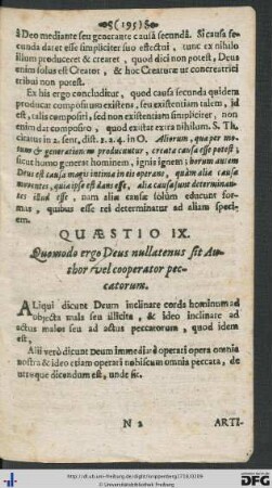 Quaestio IX.