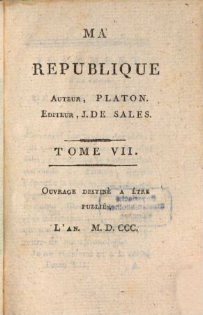 Ma Republique, 7