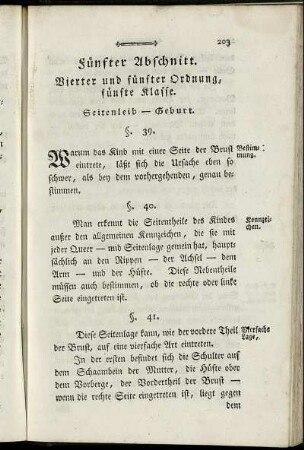 Fünfter Abschnitt. - Siebenter Abschnitt.