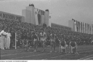 Dresden, Rudolf-Harbig-Stadion, Stadion-Einweihung, 18. September 1951