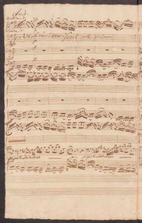3. Aria (B): Gleichwie die wilden Meeres-Wellen
