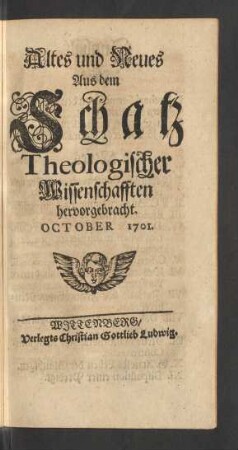 October. 1701