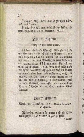 Eilfter Auftritt. - Letzter Auftritt.