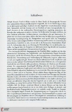 Schlußwort