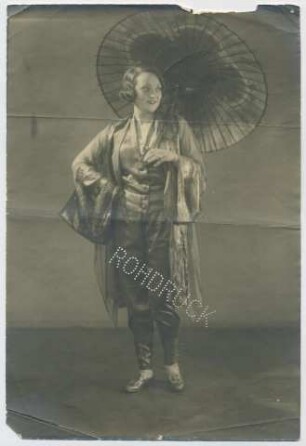 Marlene Dietrich (Berlin, 1926) (Archivtitel)