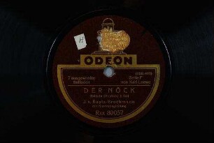 Der Nöck : 2. Teil / [Musik:] von Karl Loewe. [Text:] (Kopisch)