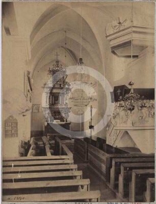 Chor der evangelischen Kirche Hermsdorf