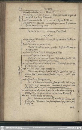 Bellum gerere, Pugnare, Proeliari