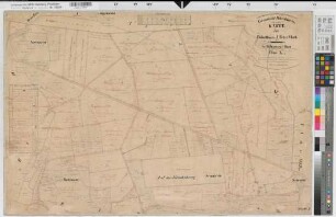 Ibbenbüren (Ibbenbüren), Teilung der Püsselbüren-Uffelner Gemeinheit, Bl. 9 Brouillonkarte Flur 10