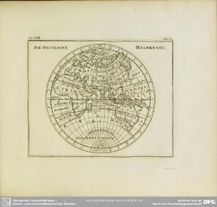 Fig. LVIII. Die Oestliche Halbkugel