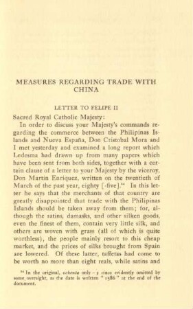 Measures regarding trade with China
