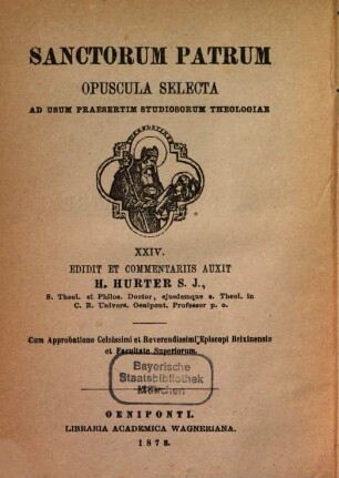 S. Prosperi Aquitani Peri acharistōn hoc est Carmen de ingratis