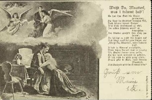 Weißt Du, Muatterl, was i träumt hab'! - Es hat ihm Gott die Braut [...]
