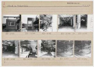 Produktionshalle des VEB Stuck und Naturstein und Freigelände. Berlin