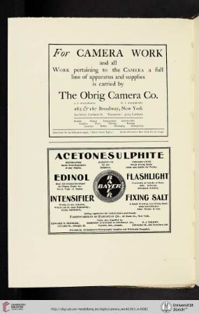 Farbenfabriken of Elberfeld Co. [Bayer Photographic Products]