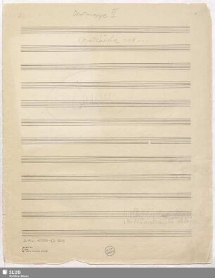 Instrumental pieces - D.Mus.15350-ZZ-559 : org
