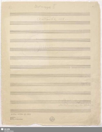 Instrumental pieces - D.Mus.15350-ZZ-559 : org