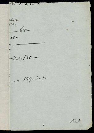 121r-125v, Notes