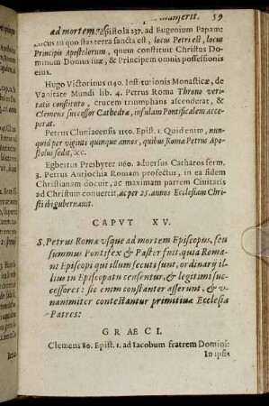 Caput XV. - Caput XVI.
