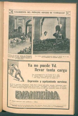 Casamiento del príncipe Arturo de Connaught - [Ilustración]