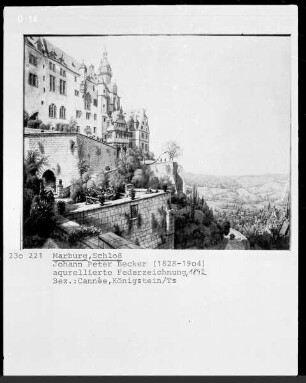 Marburg, ehemaliges Landgrafenschloss