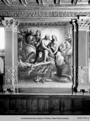 Die mystische Vermählung der heiligen Katharina von Siena