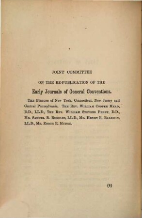 Journal of general conventions of the Protestant Episcopal Church in the United States. 1. 1785/1821 (1874)