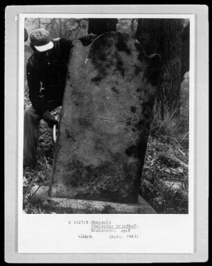 Grabstein von ? Wallach, gestorben 1878